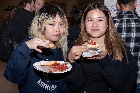 After the Faculty Days, the international students of the university again presented the culinary specialties of their home country in the main hall 